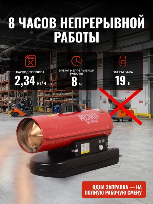 Пушка тепловая дизельная ТДП-30АКД — фото 3
