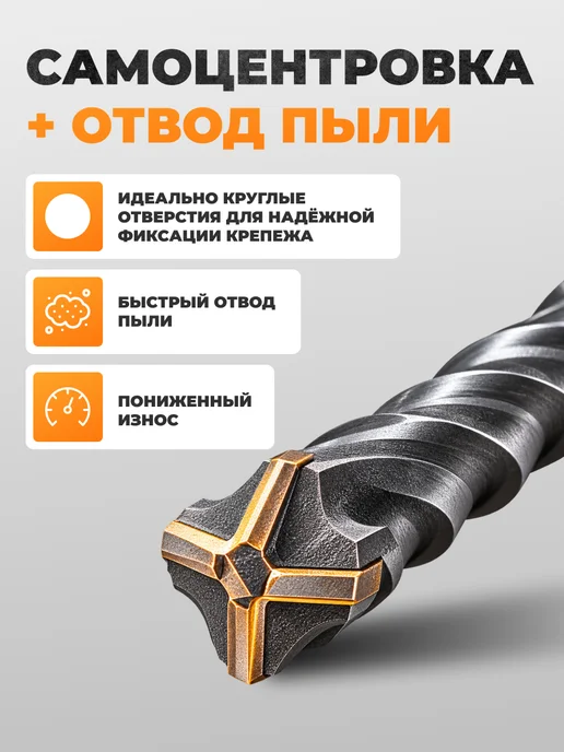 Бур по бетону 6 мм — фото 3