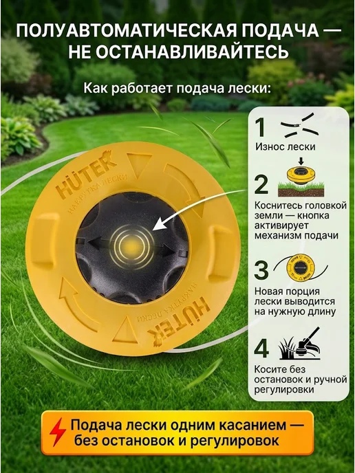 Головка для триммера GTH Easy Load — фото 4