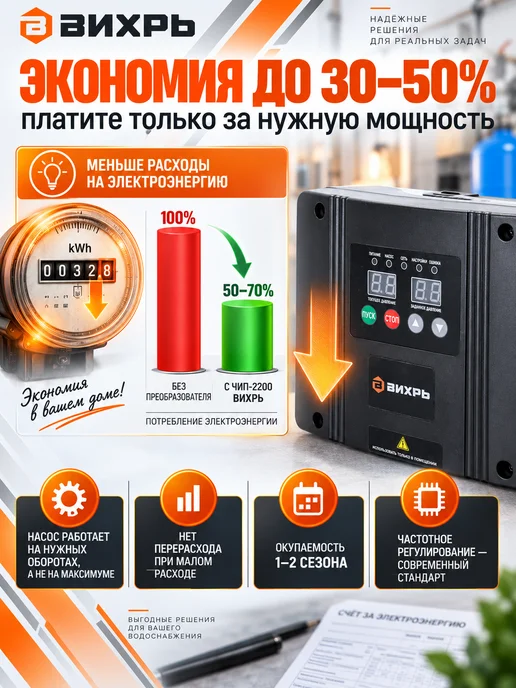 Частотный преобразователь для насоса — фото 4